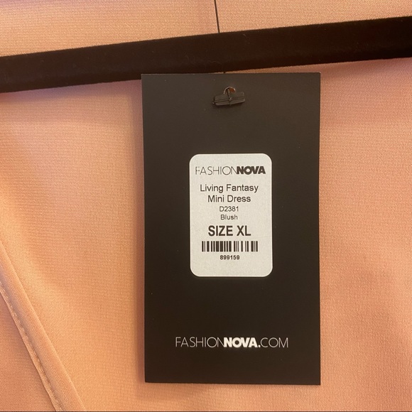 NWT Fashion Nova Peach Body Dress 🍑 - Picture 7 of 10